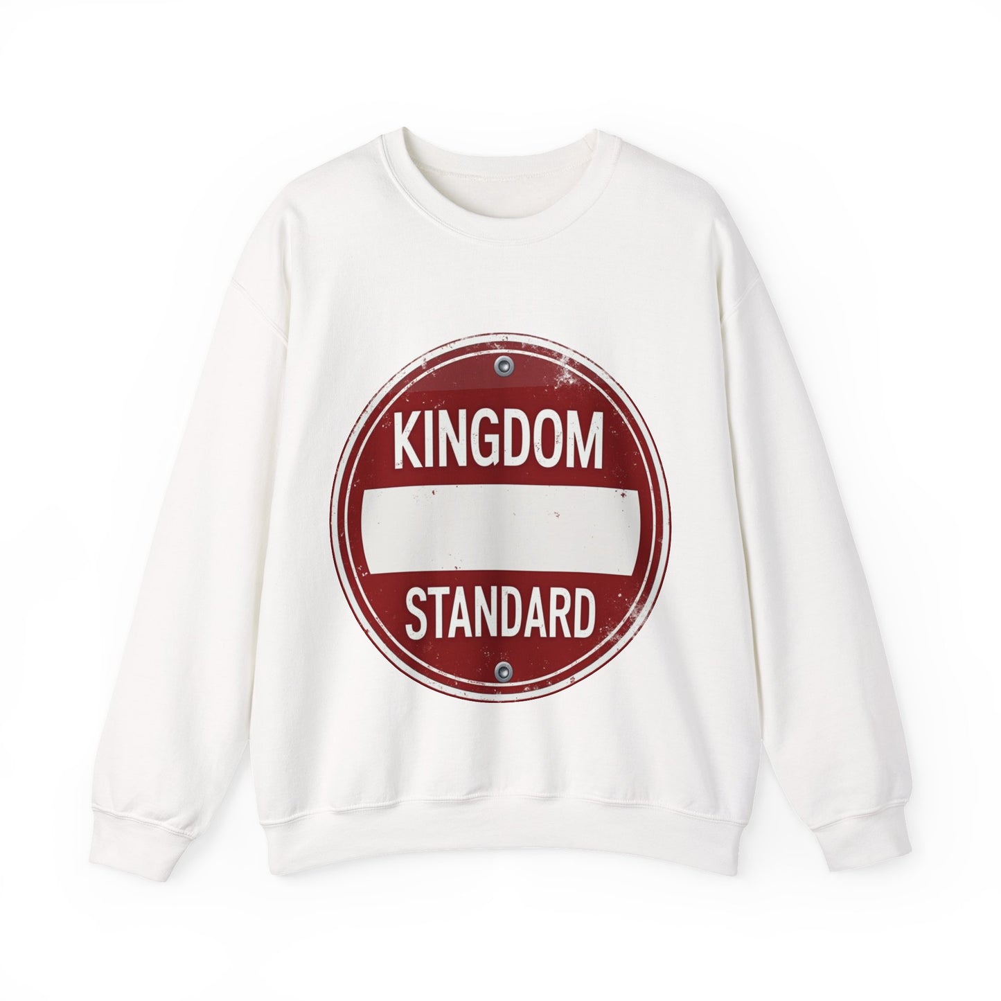Kingdom Standard Red Design - Crewneck Sweatshirt