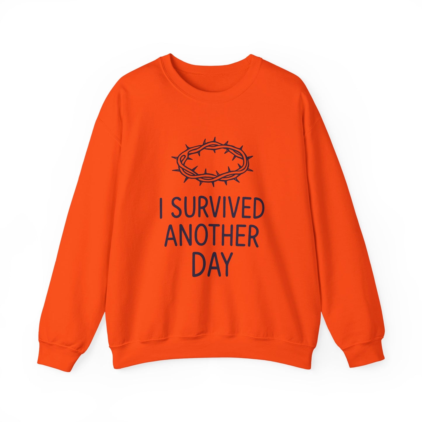 I Survived Another Day - Crewneck Sweatshirt - Klippette Joy