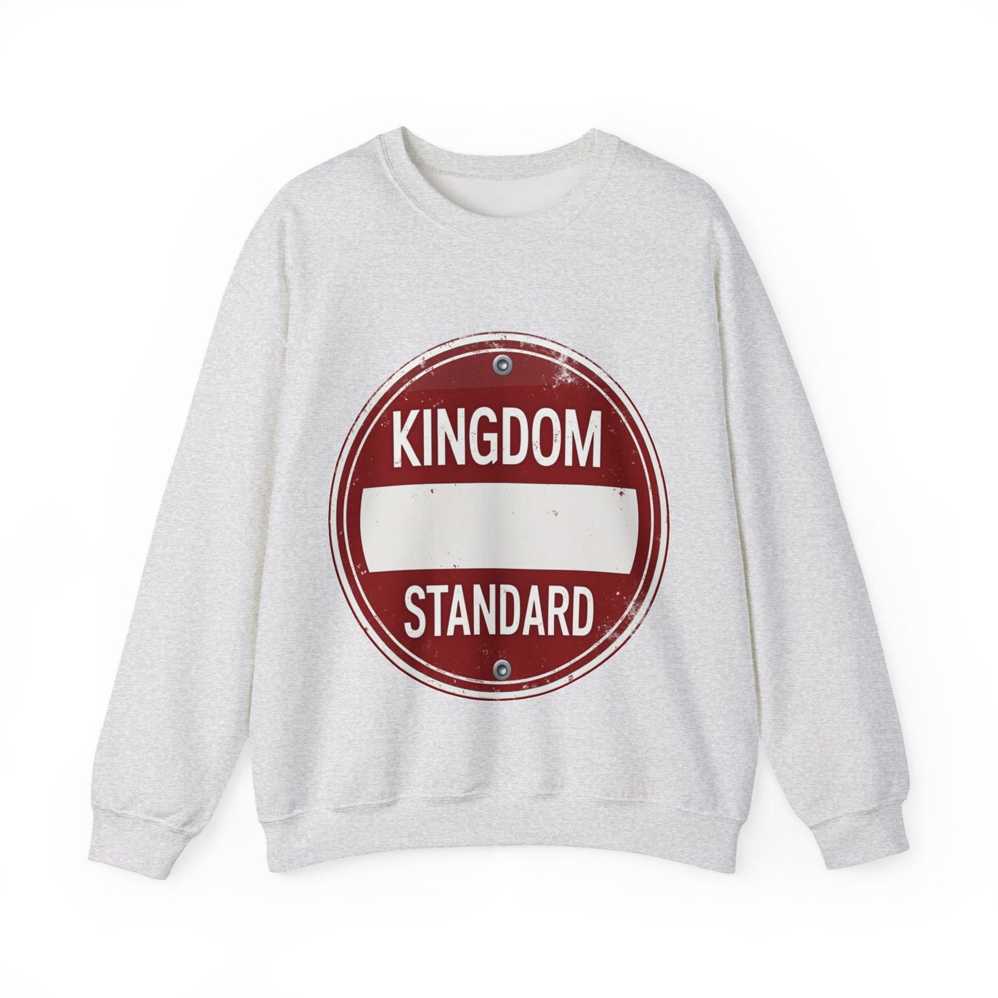 Kingdom Standard Red Design - Crewneck Sweatshirt