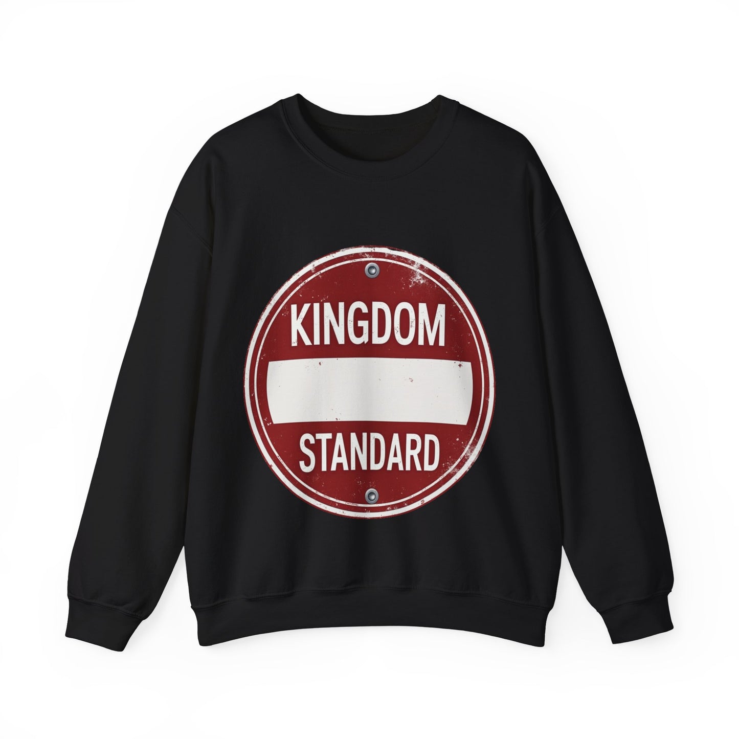 Kingdom Standard Red Design - Crewneck Sweatshirt