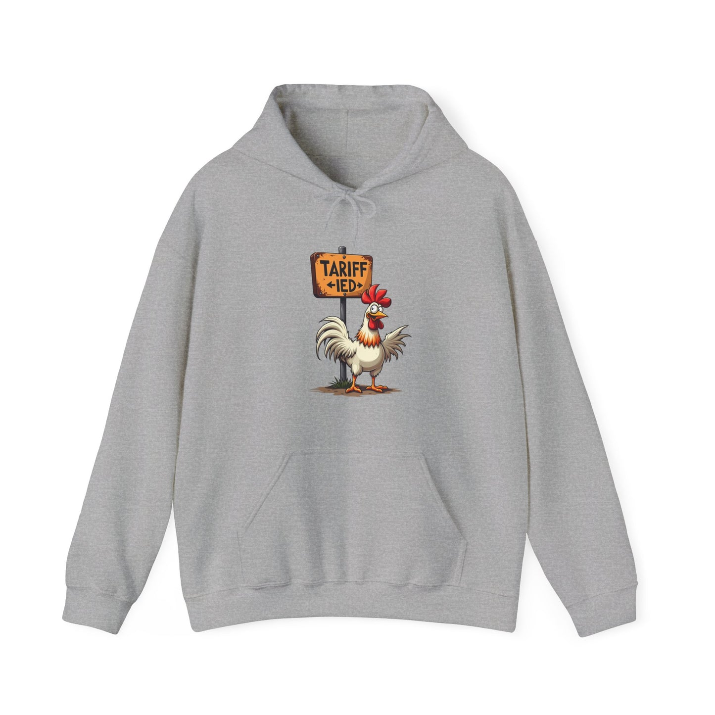 Funny Tariff Chicken Hoodie - Klippette Joy