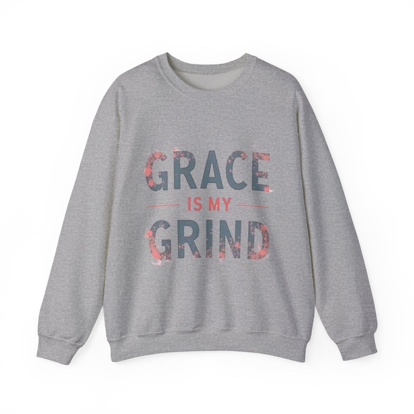 Grace is My Grind -Inspirational Crewneck Sweatshirt - Klippette Joy