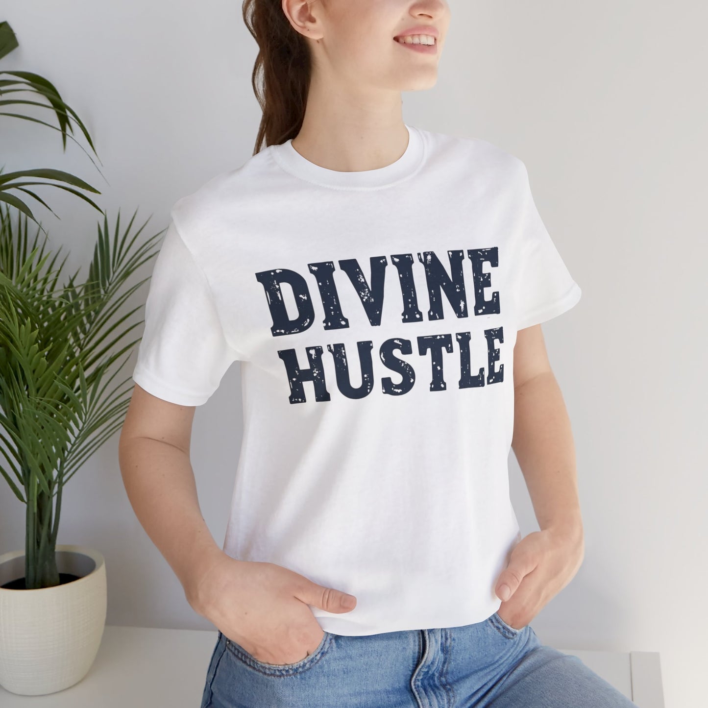 Divine Hustle Bold T-Shirt - Klippette Joy