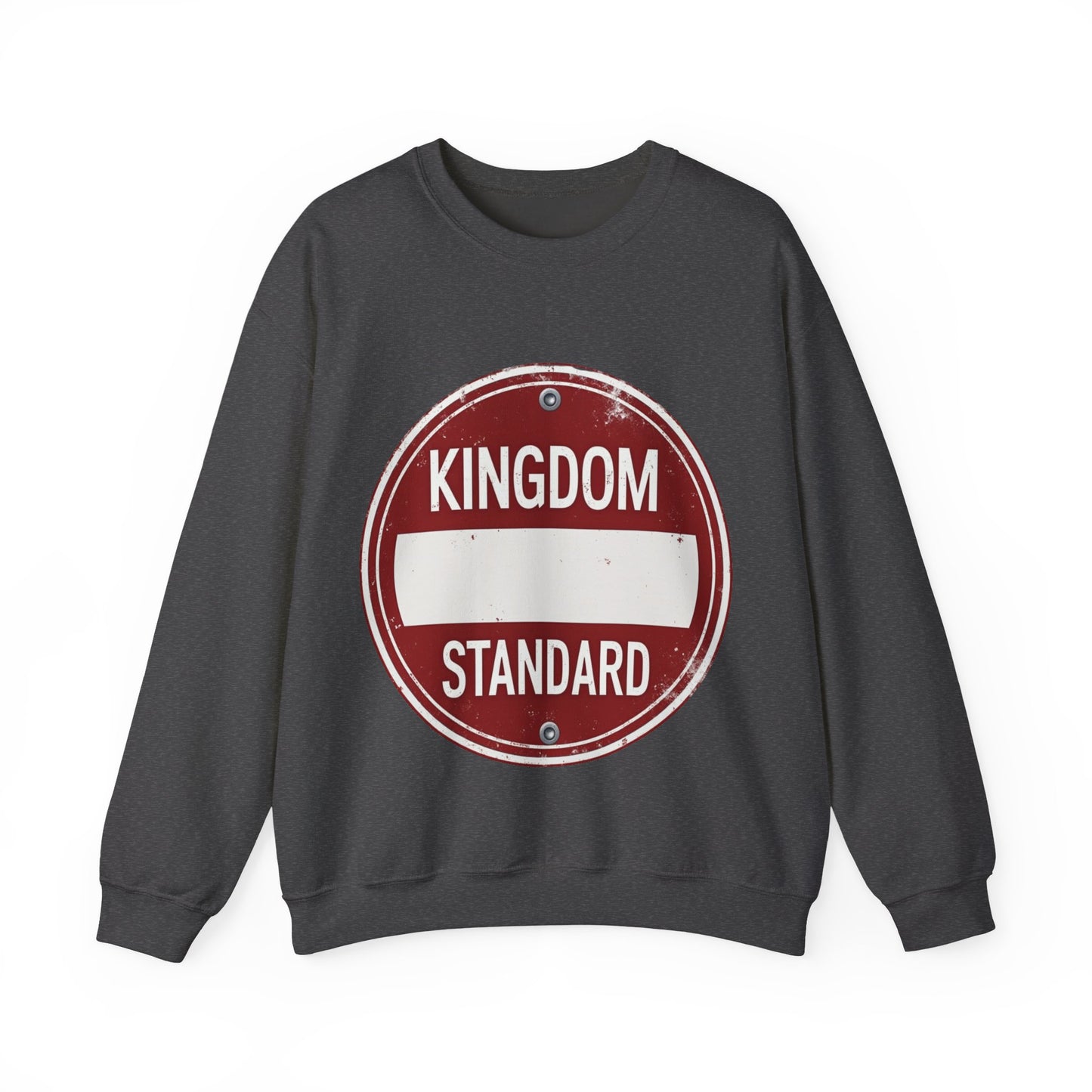 Kingdom Standard Red Design - Crewneck Sweatshirt