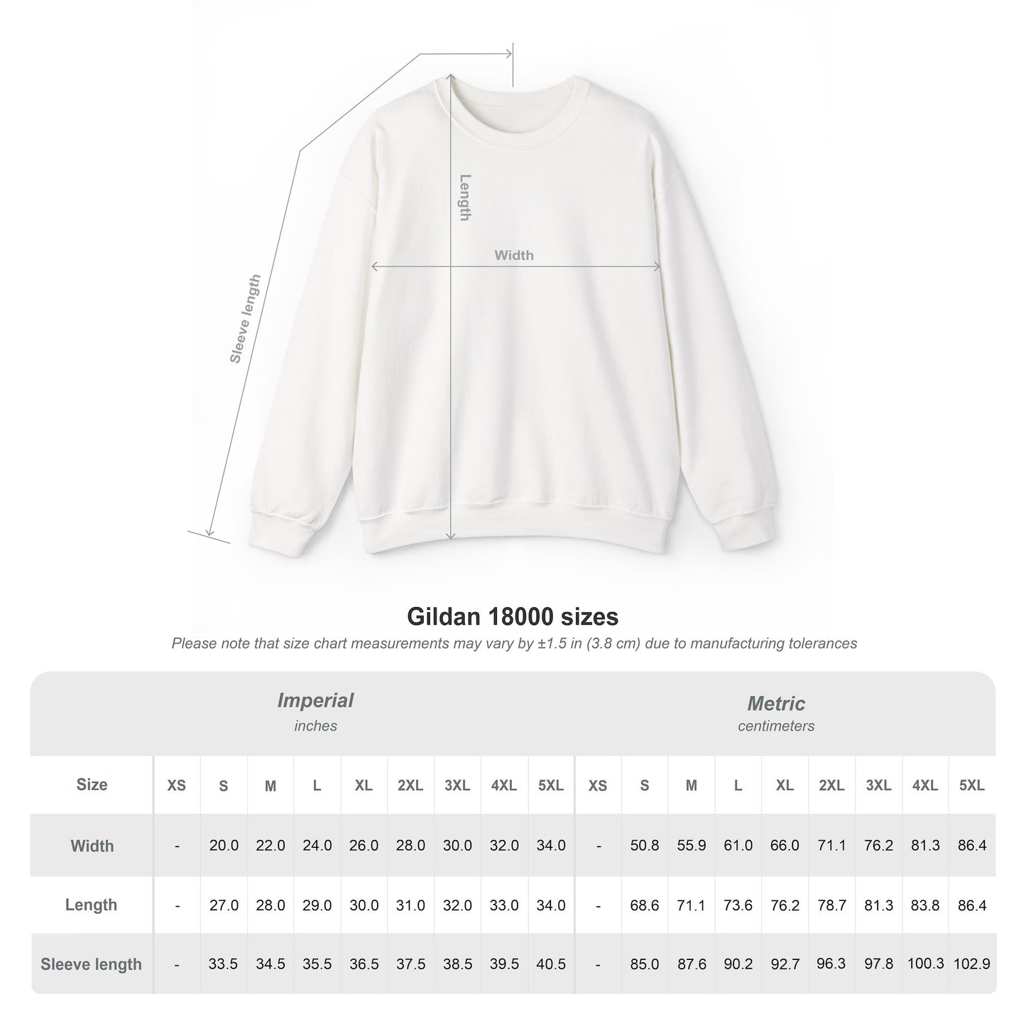 Kingdom Standard Red Design - Crewneck Sweatshirt