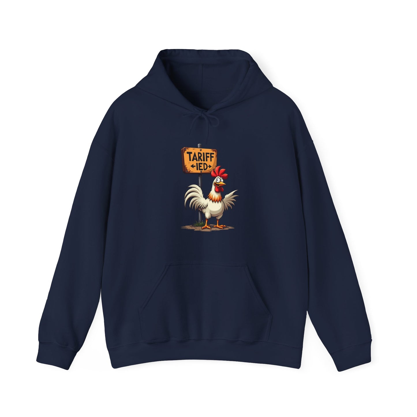 Funny Tariff Chicken Hoodie - Klippette Joy