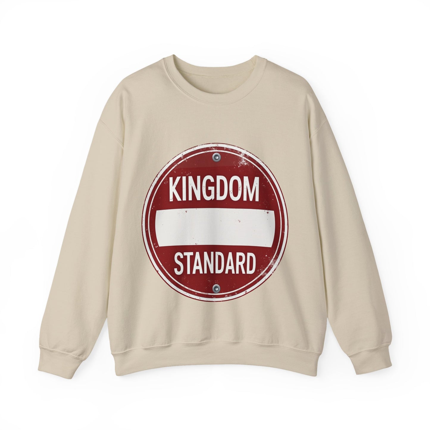 Kingdom Standard Red Design - Crewneck Sweatshirt