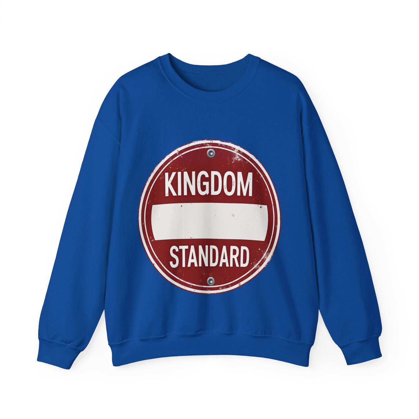 Kingdom Standard Red Design - Crewneck Sweatshirt