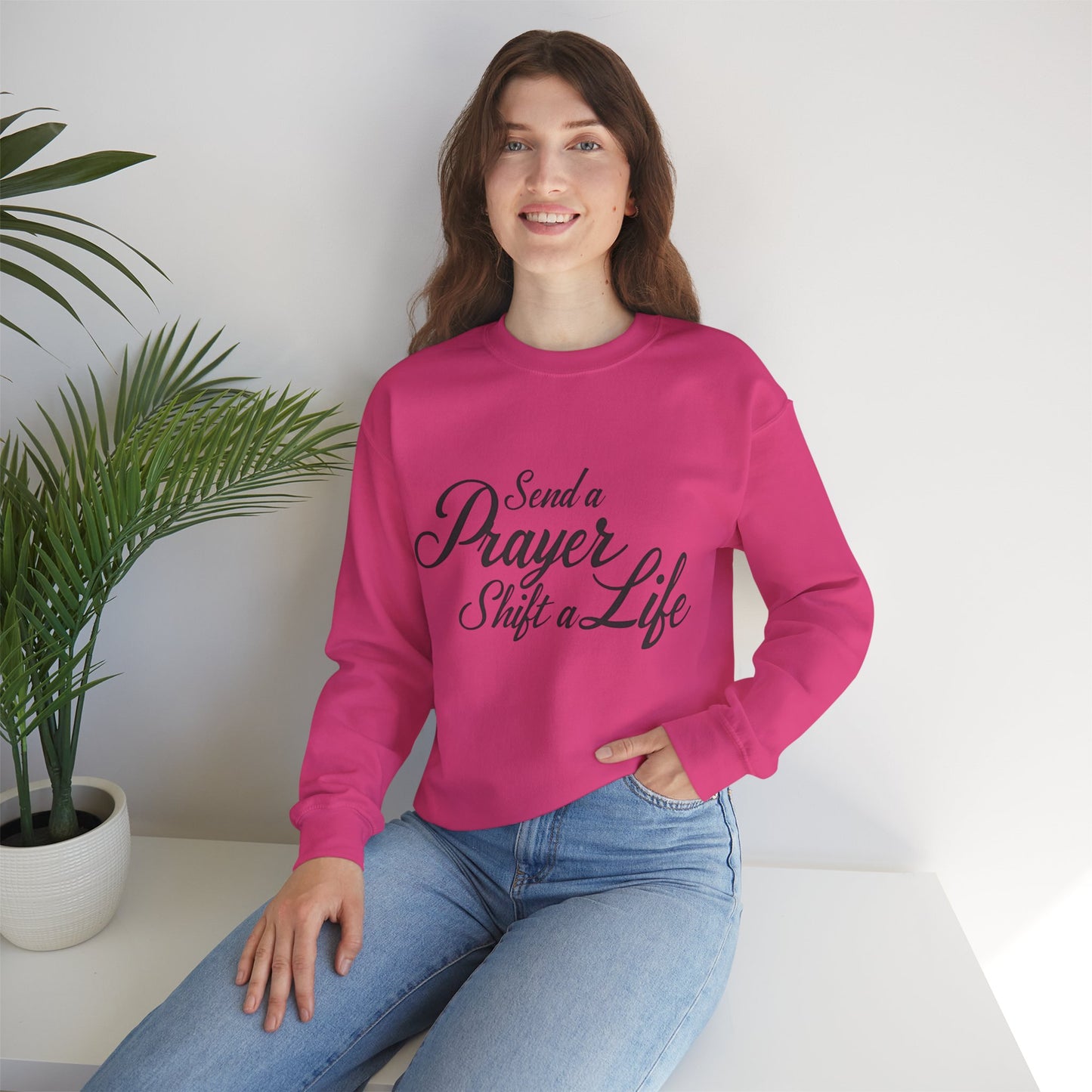 Send a Prayer, Shift a Life - Crewneck Standard