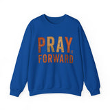 "Inspirational 'Pray it forward' design on faith-based mug – uplifting Christian gift by Klippette