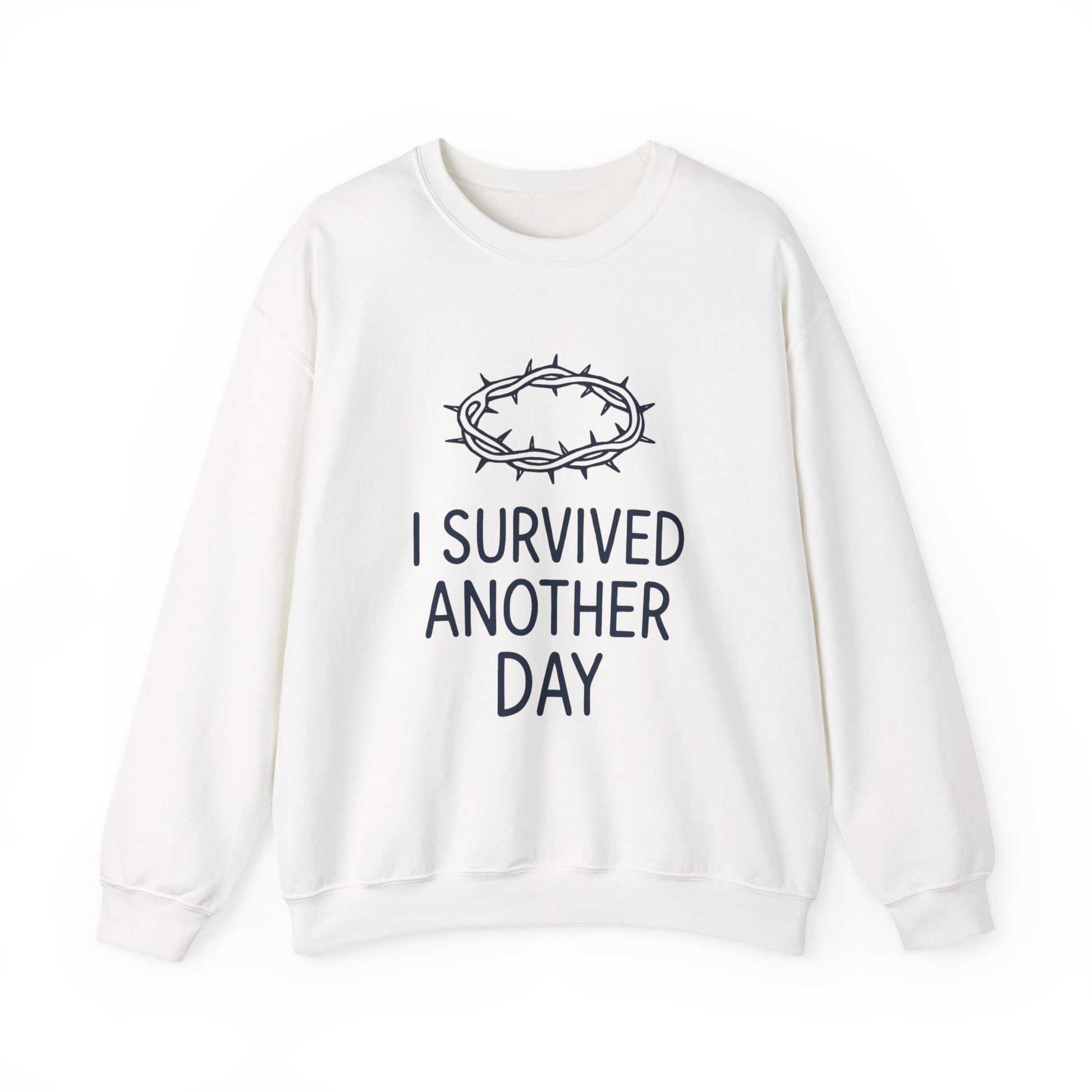 I Survived Another Day - Crewneck Sweatshirt - Klippette Joy