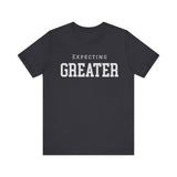 Faith-based sweatshirt with 'Expecting Greater' message – hopeful and bold Christian apparel by Klippette"