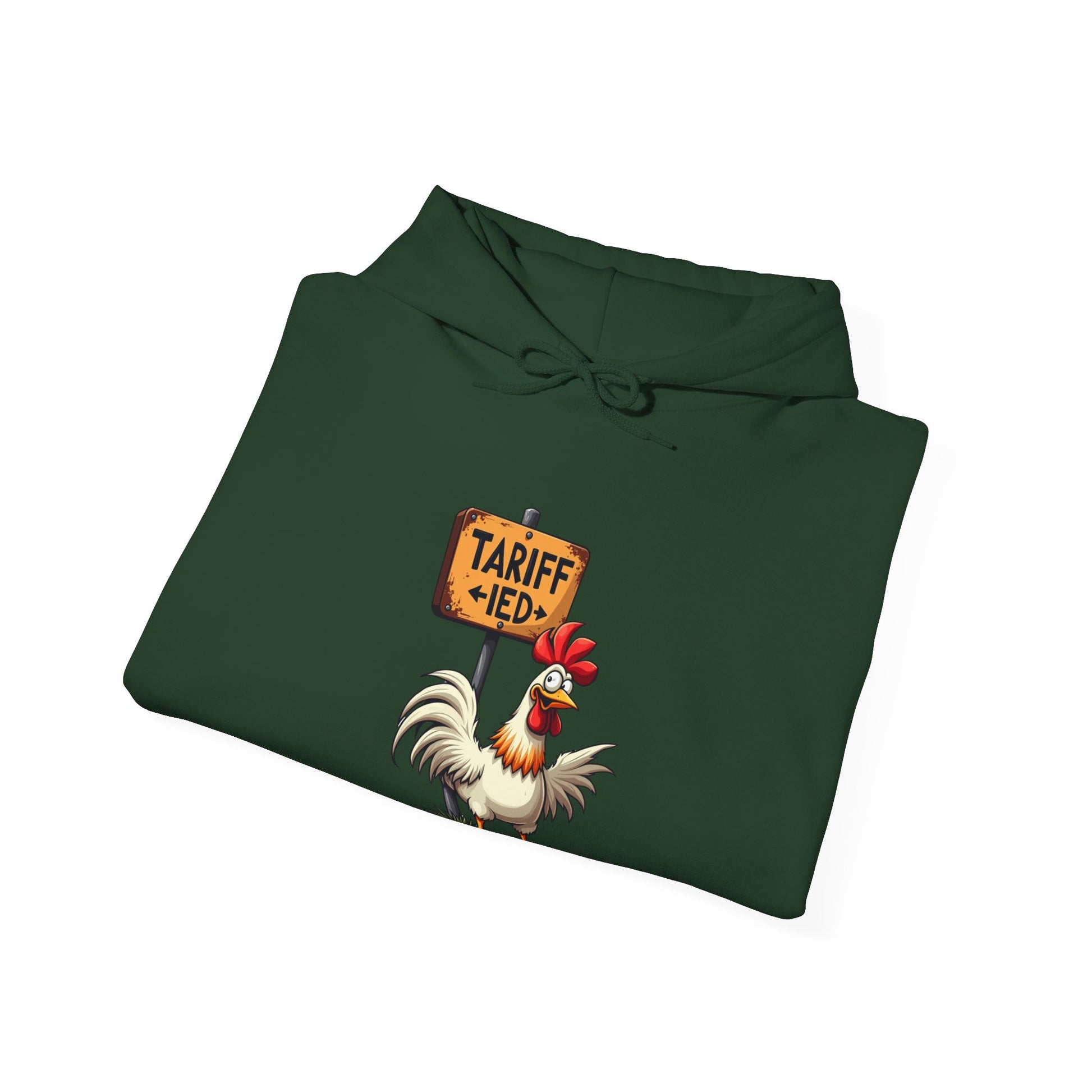Funny Tariff Chicken Hoodie - Klippette Joy