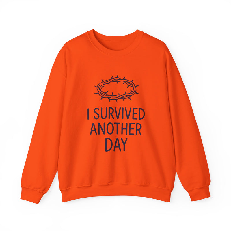 I Survived Another Day - Crewneck Sweatshirt - Klippette Joy