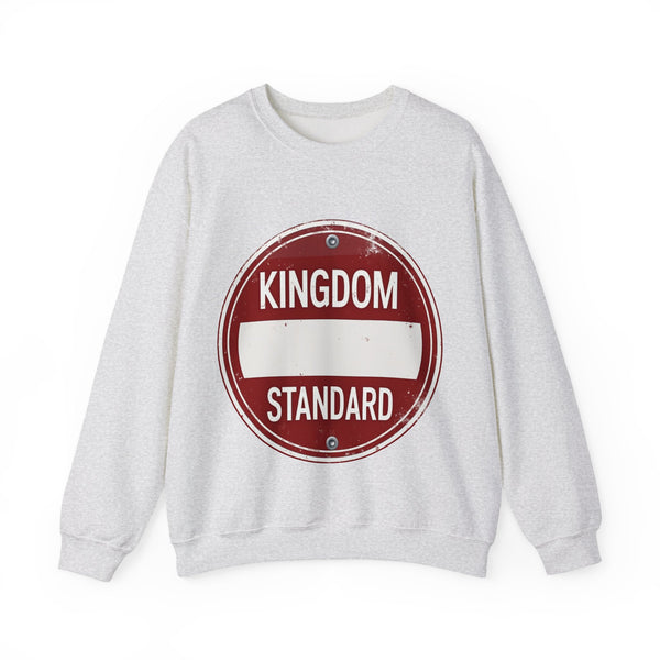 Kingdom Standard Red Design - Crewneck Sweatshirt