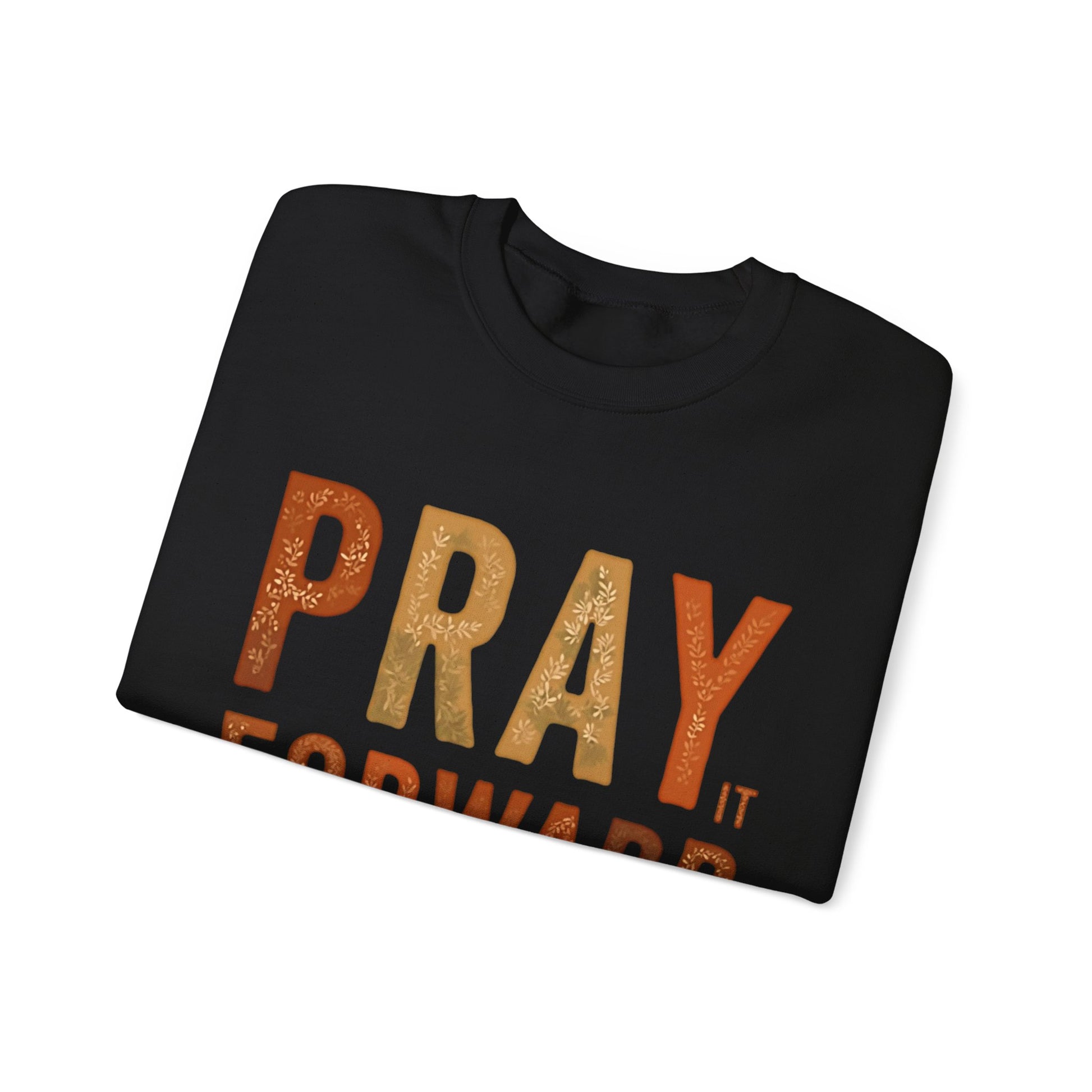 "Inspirational 'Pray it forward' design on faith-based mug – uplifting Christian gift by Klippette