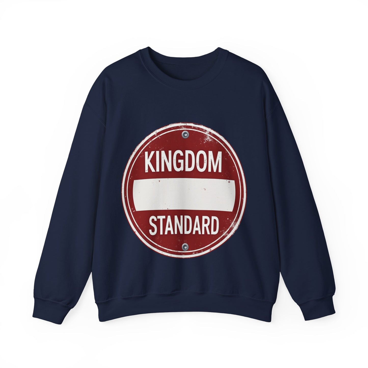 Kingdom Standard Red Design - Crewneck Sweatshirt