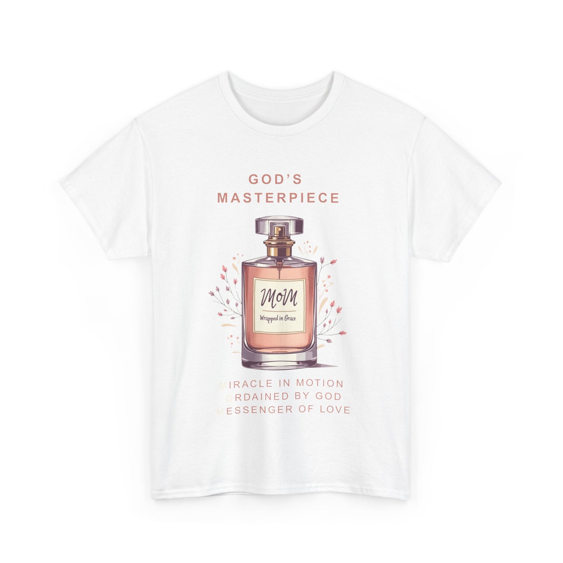 Faith-inspired 'God's Masterpiece, MOM t-shirt – perfect gift for mothers rooted in love and purpose by Klippette