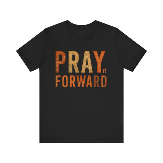 Inspirational 'Pray it forward' design on faith-based mug – uplifting Christian gift by Klippette