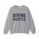 Modern Christian t-shirt with 'Divine Hustle' design – spiritual ambition theme by Klippette