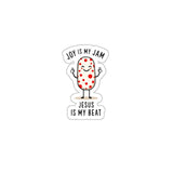 Joy is My Jam, Jesus is My Beat – Fun Faith Sticker
