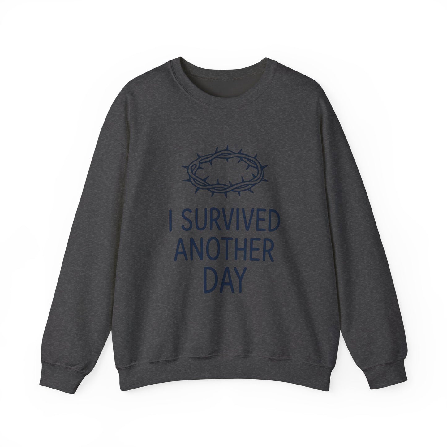 I Survived Another Day - Crewneck Sweatshirt - Klippette Joy