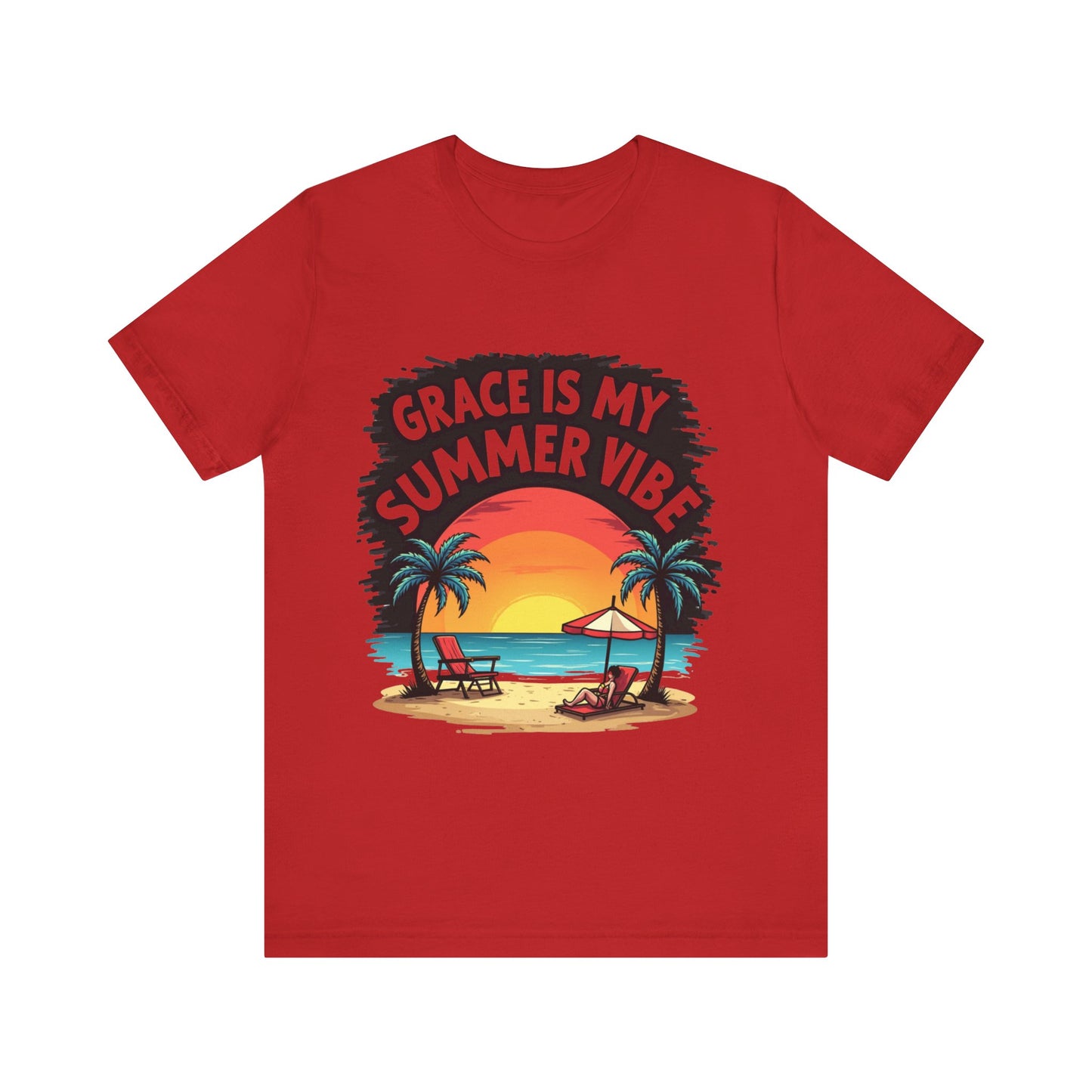 Grace is My Summer Vibe TShirt - Klippette Joy