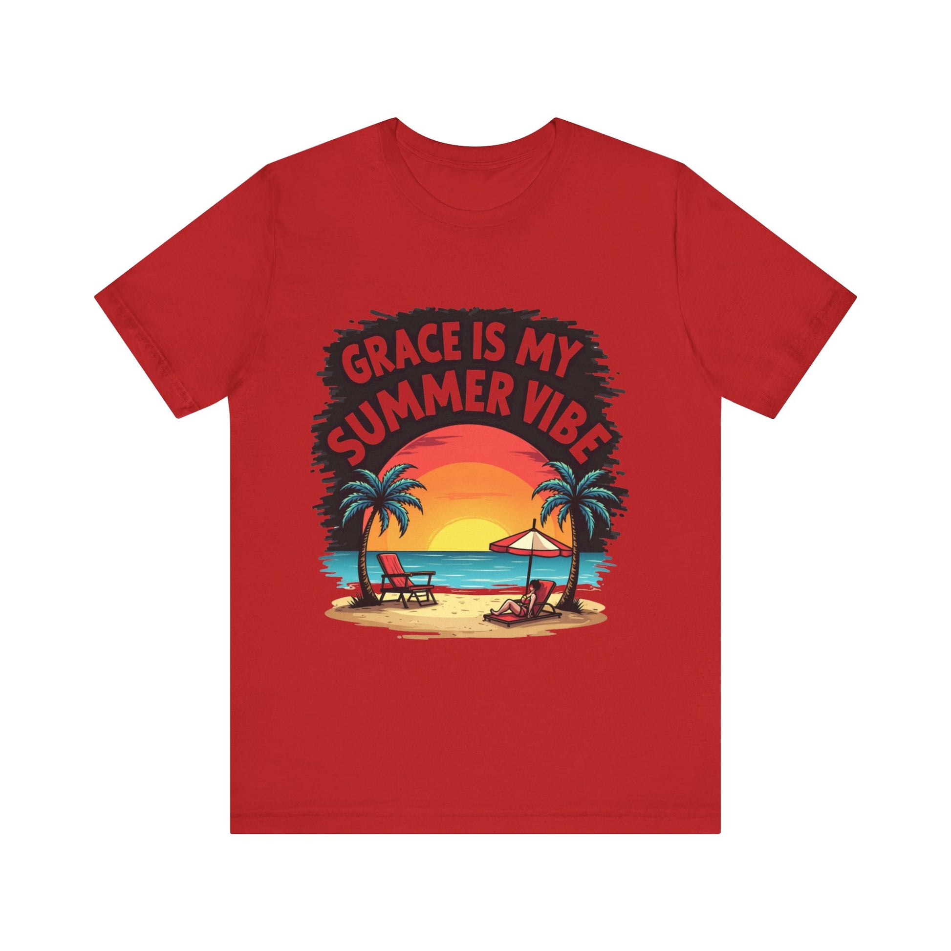 Grace is My Summer Vibe TShirt - Klippette Joy