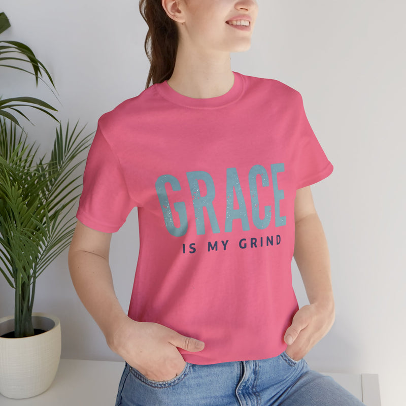 Grace is My Grind Pastel T-Shirt - Klippette Joy