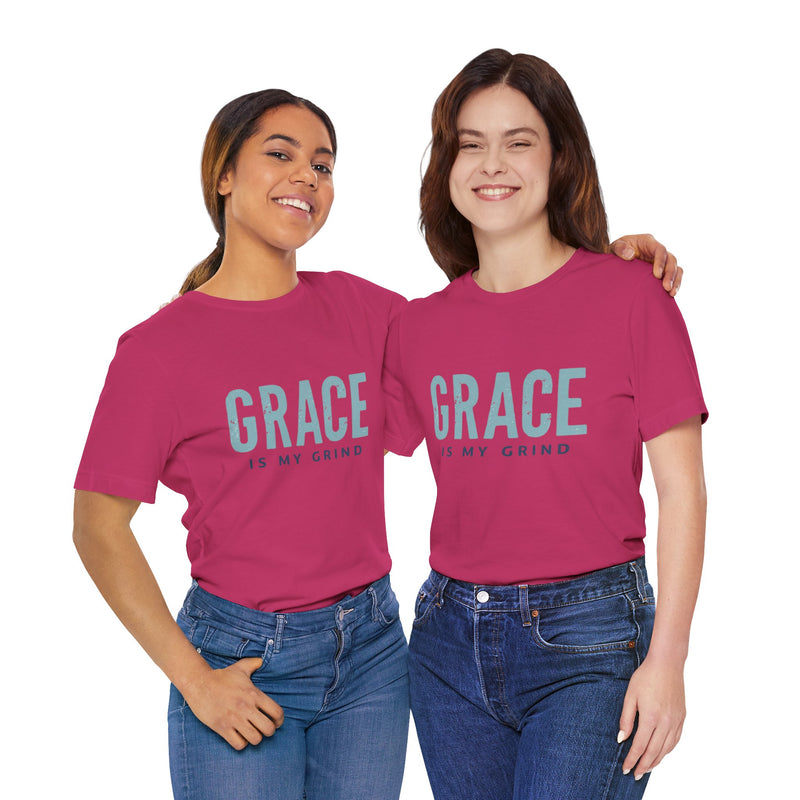 Grace is My Grind Pastel T-Shirt - Klippette Joy