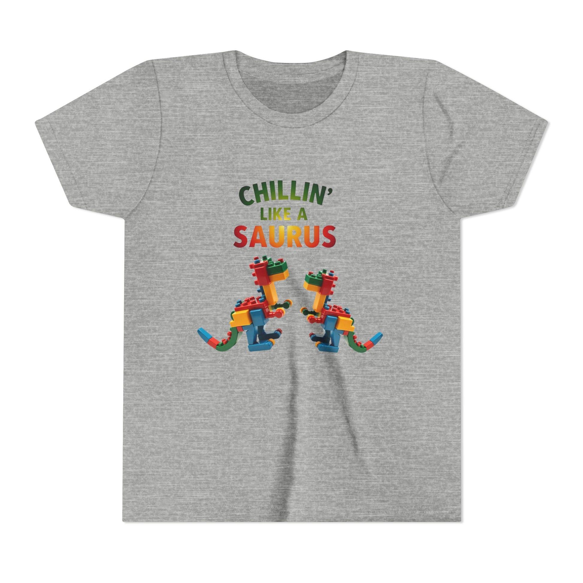 Chillin Like A Saurus Block T-Shirt - Klippette Joy