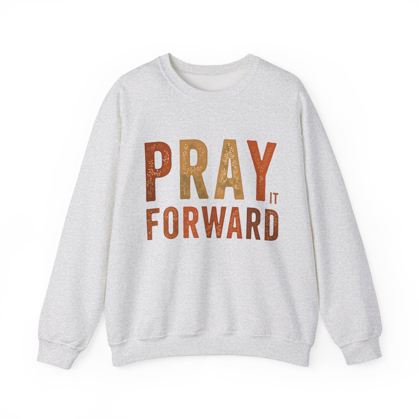 "Inspirational 'Pray it forward' design on faith-based mug – uplifting Christian gift by Klippette