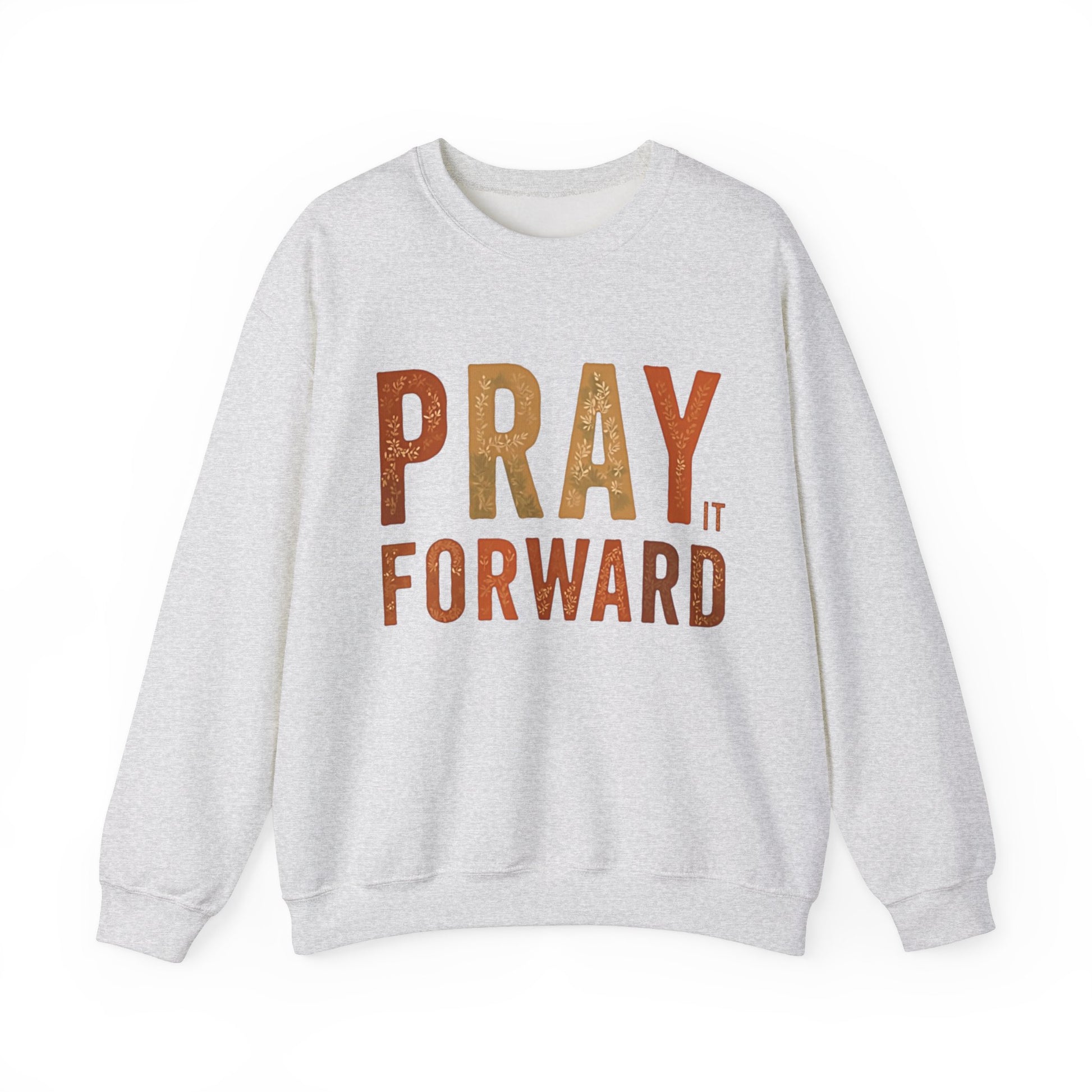 "Inspirational 'Pray it forward' design on faith-based mug – uplifting Christian gift by Klippette