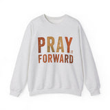 "Inspirational 'Pray it forward' design on faith-based mug – uplifting Christian gift by Klippette