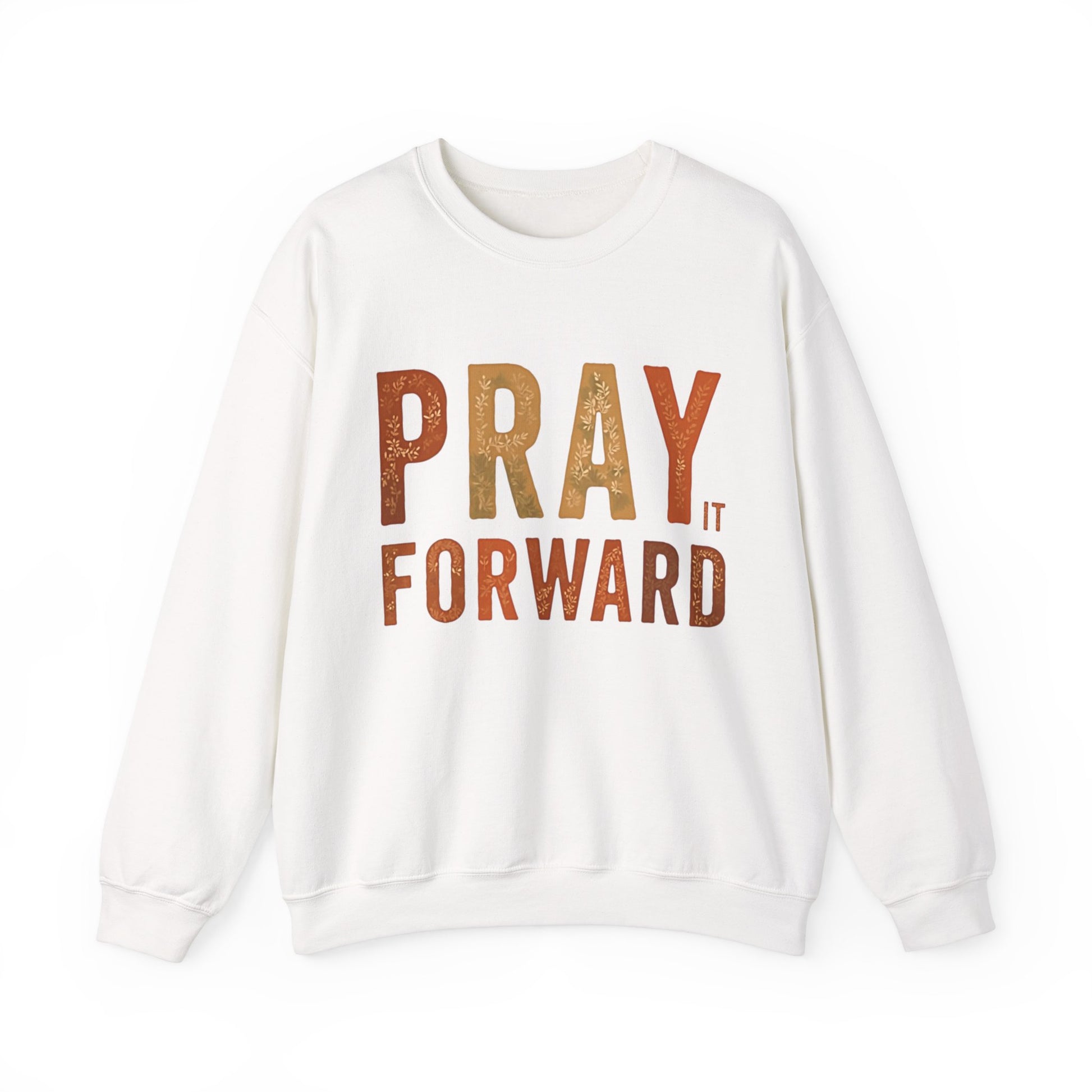 "Inspirational 'Pray it forward' design on faith-based mug – uplifting Christian gift by Klippette
