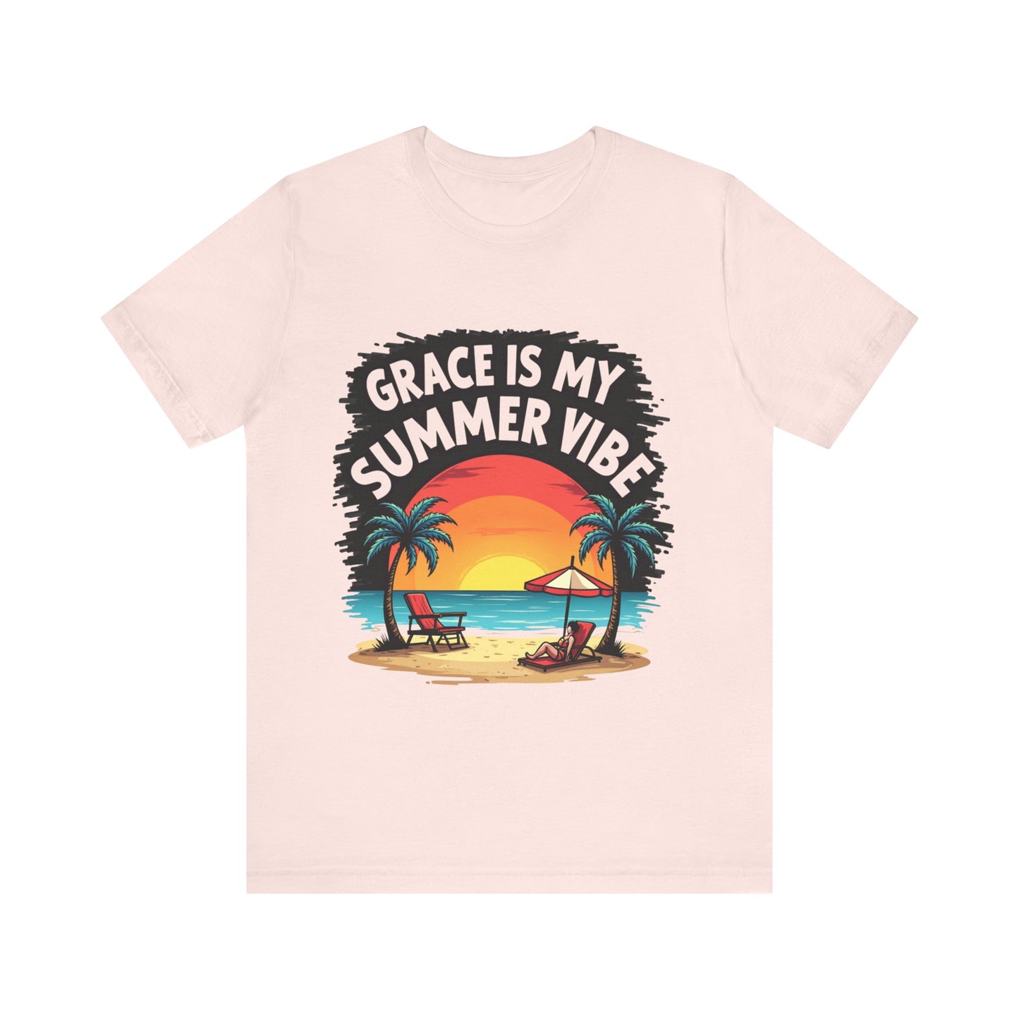Grace is My Summer Vibe TShirt - Klippette Joy