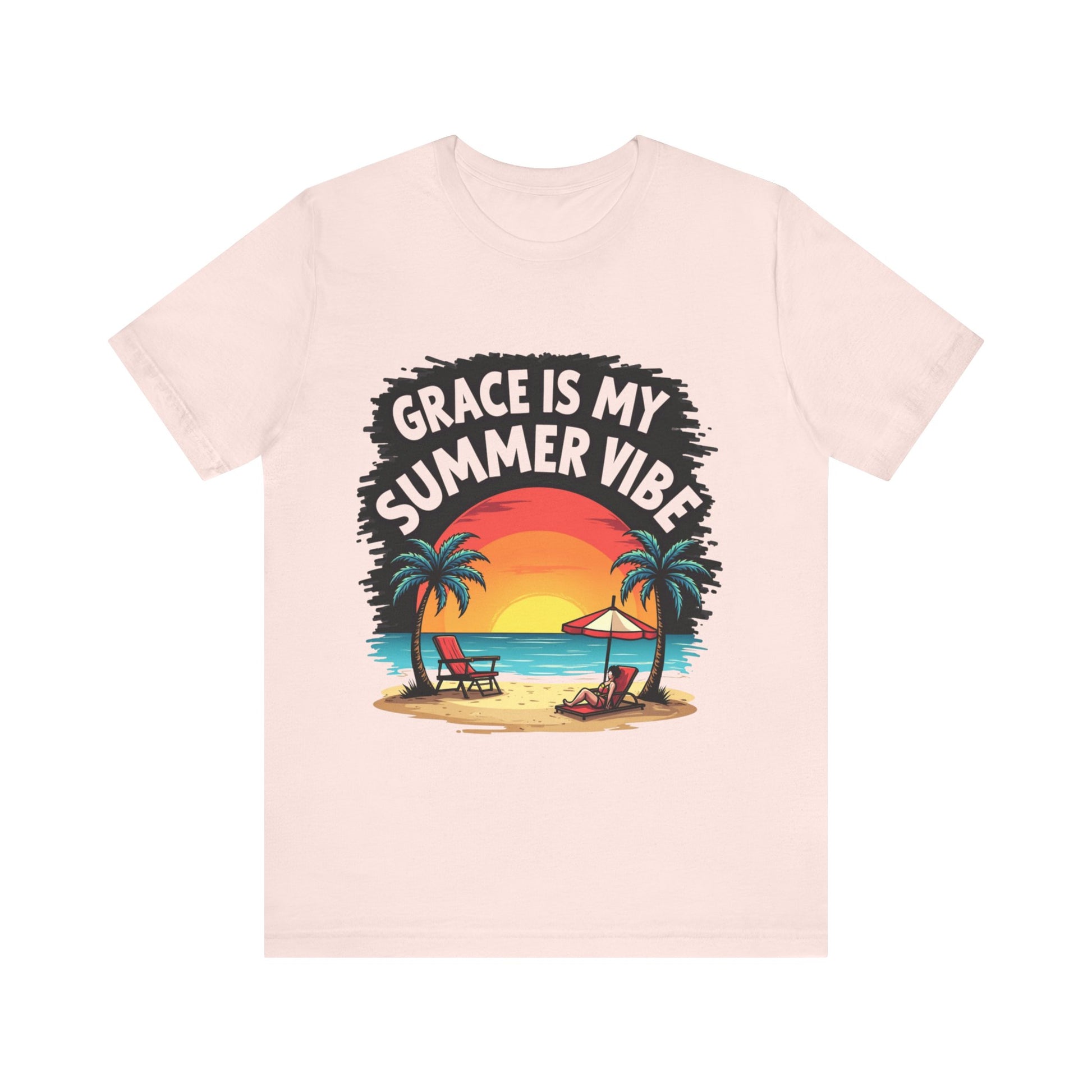 Grace is My Summer Vibe TShirt - Klippette Joy