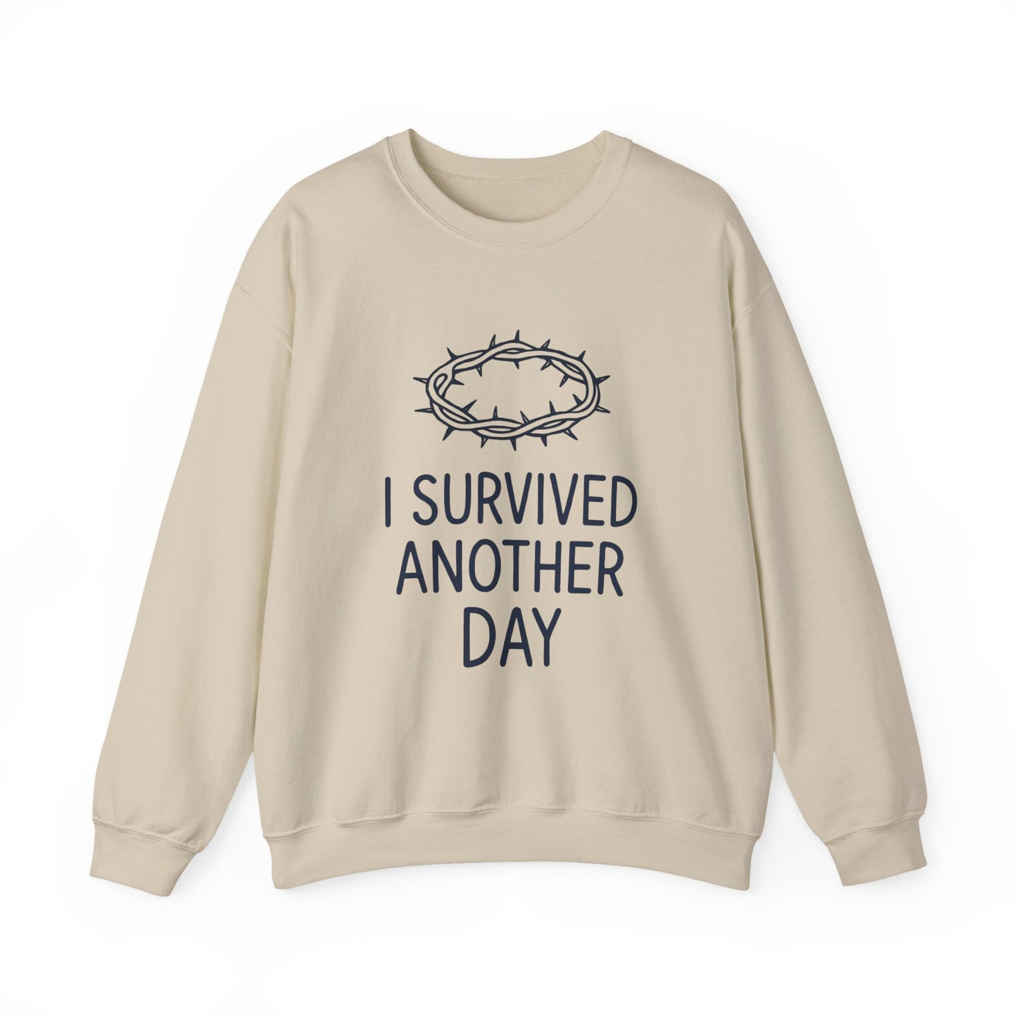 I Survived Another Day - Crewneck Sweatshirt - Klippette Joy