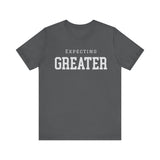 Faith-based sweatshirt with 'Expecting Greater' message – hopeful and bold Christian apparel by Klippette"