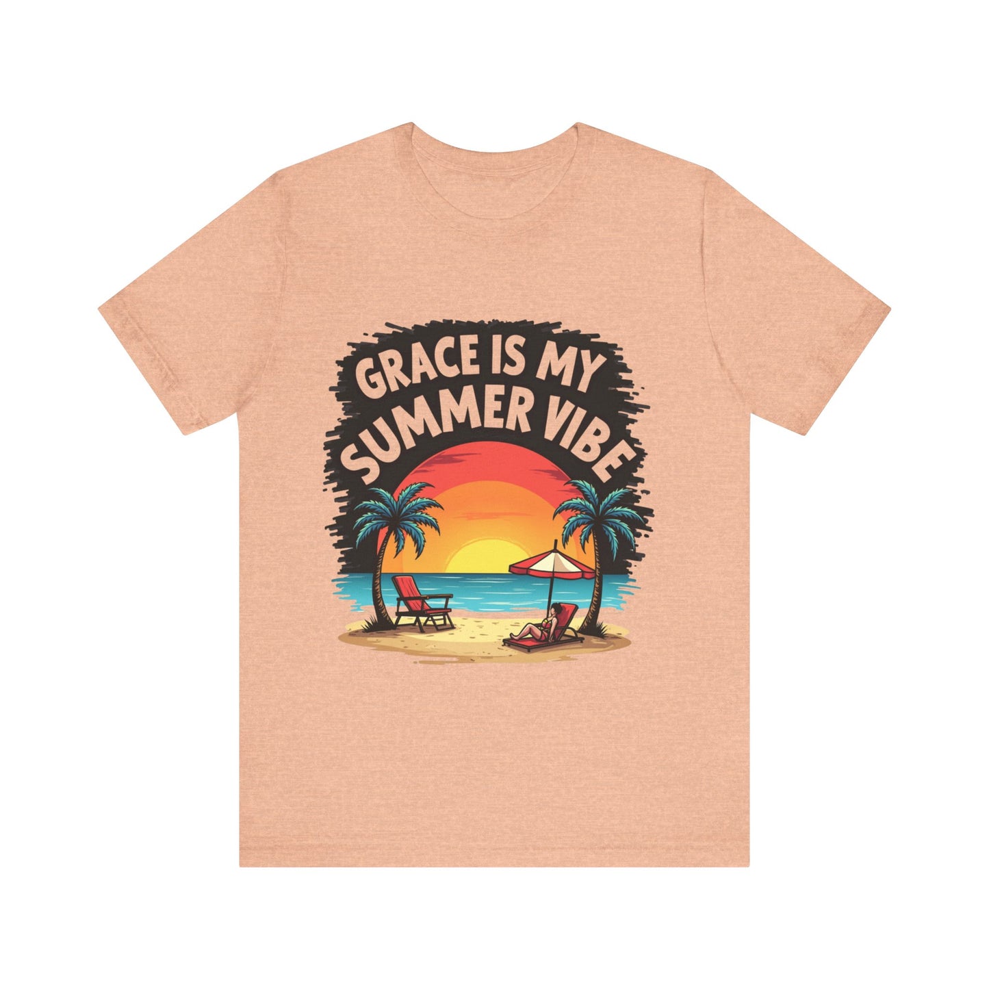 Grace is My Summer Vibe TShirt - Klippette Joy
