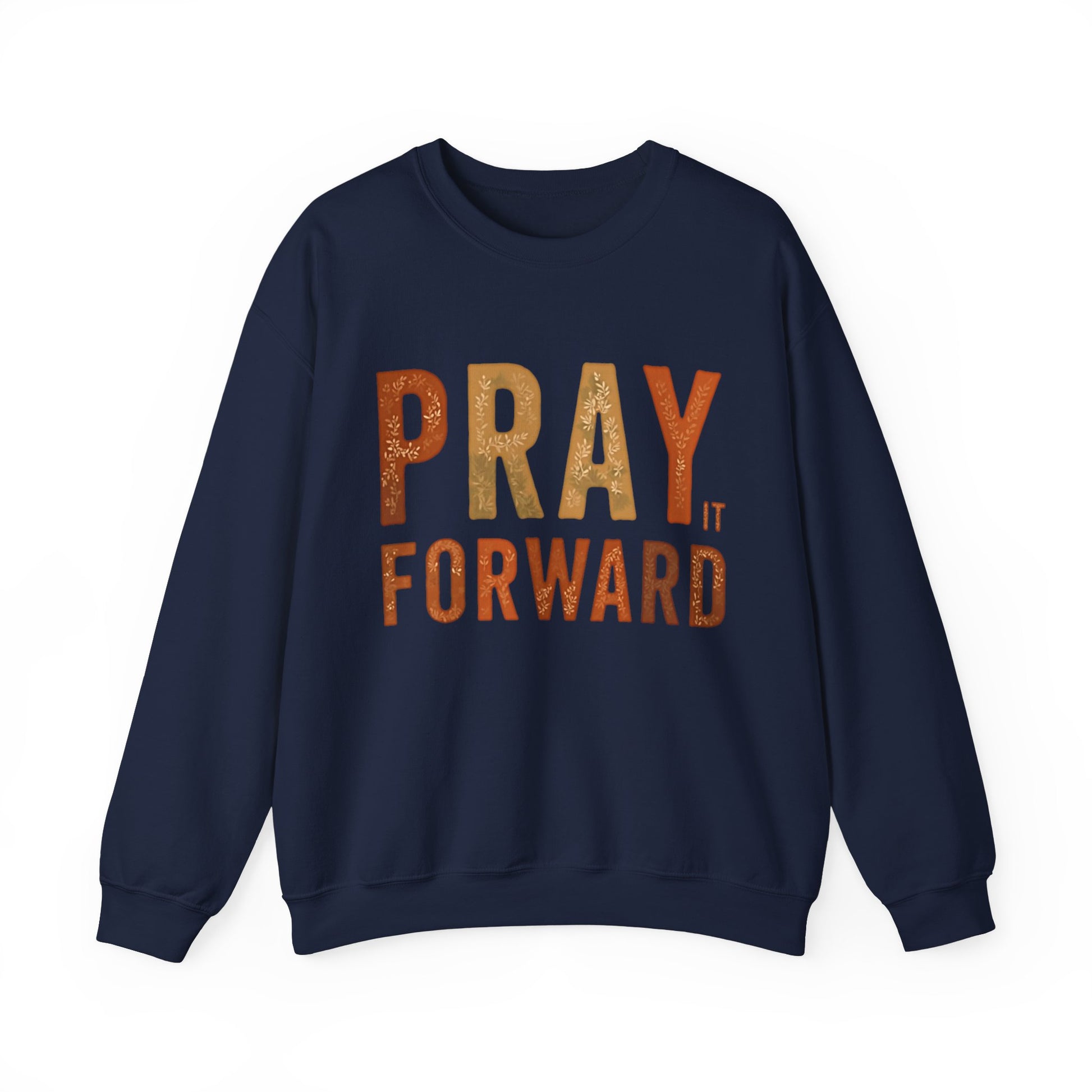 "Inspirational 'Pray it forward' design on faith-based mug – uplifting Christian gift by Klippette