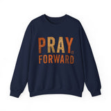 "Inspirational 'Pray it forward' design on faith-based mug – uplifting Christian gift by Klippette