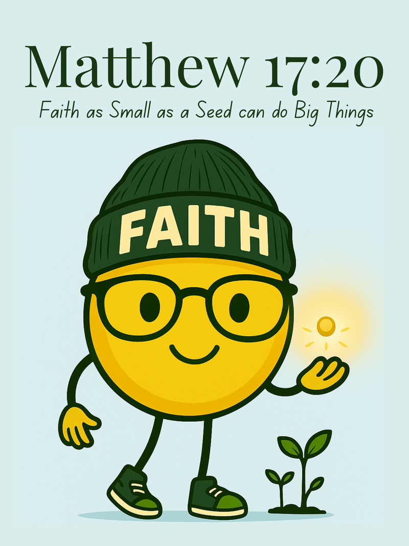 Kids Faith Poster - Klippette Joy
