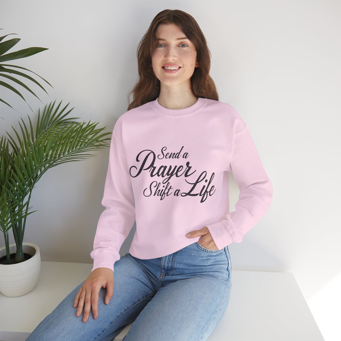 Send a Prayer, Shift a Life - Crewneck Standard