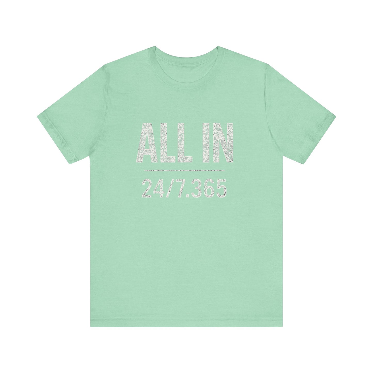 ALL IN | 24/7.365 DISTRESSED Faith Shirt - Klippette Joy