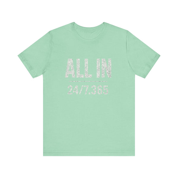ALL IN | 24/7.365 DISTRESSED Faith Shirt - Klippette Joy