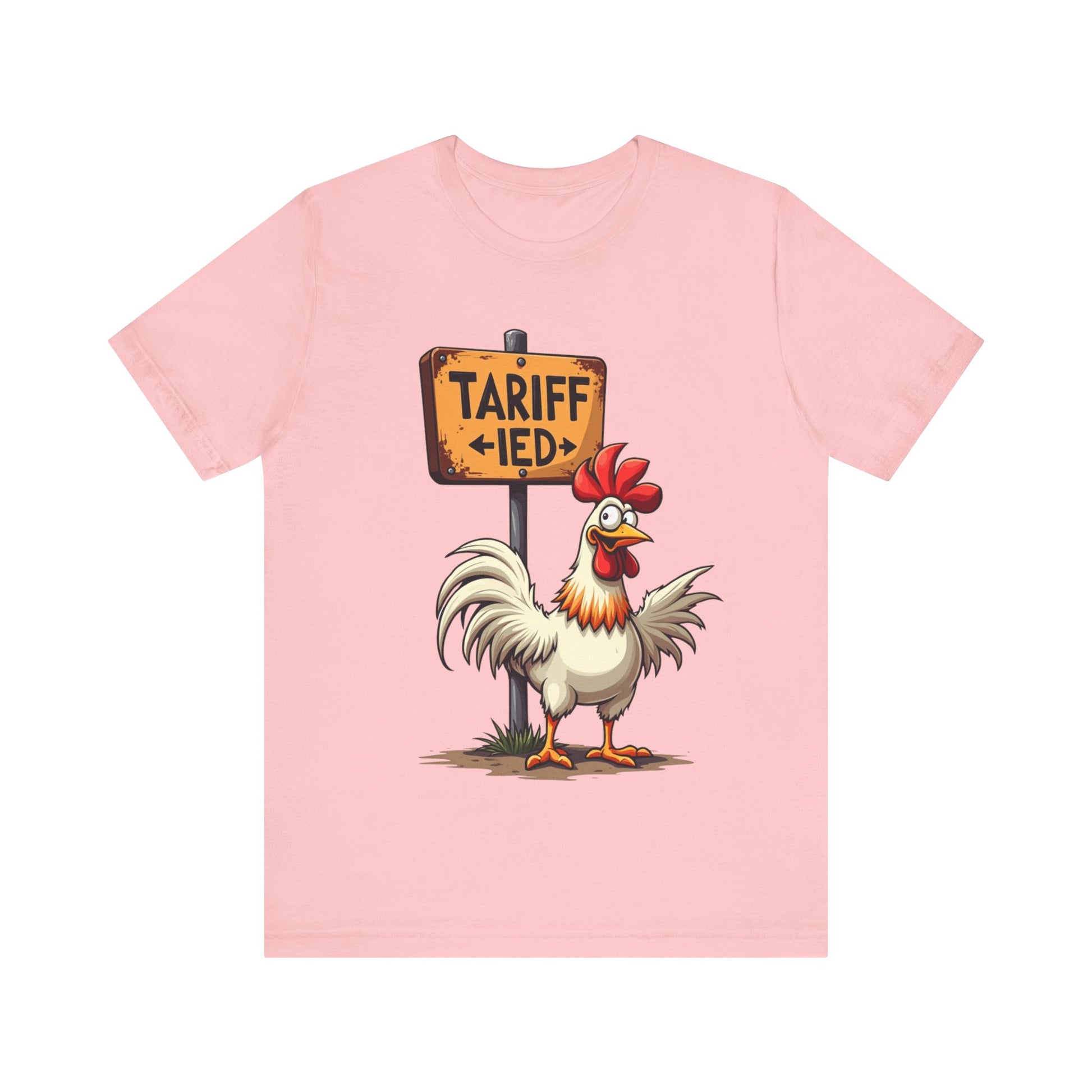 Funny 'Tariff-ied' t-shirt – playful pun design with personality by Klippette