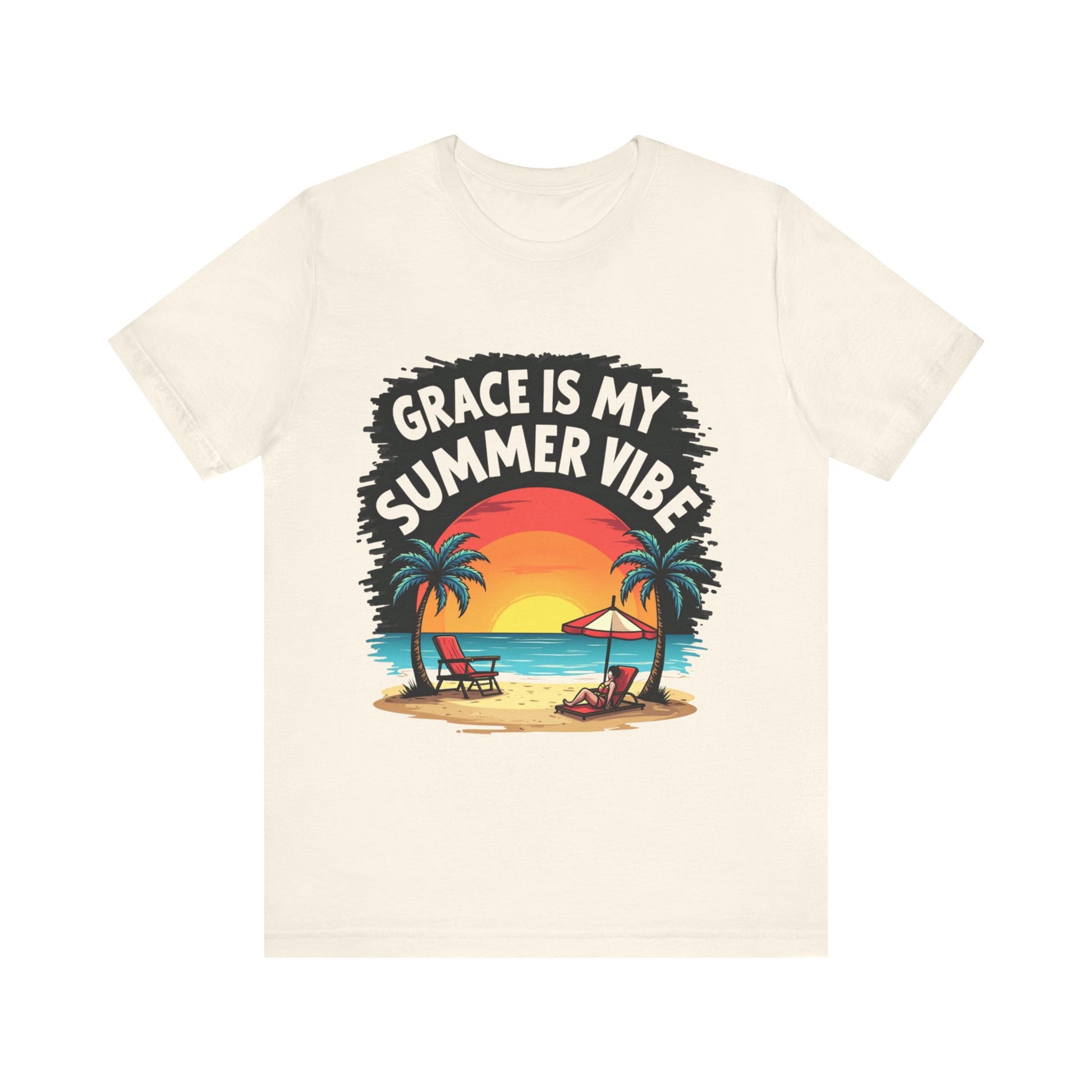 Grace is My Summer Vibe TShirt - Klippette Joy