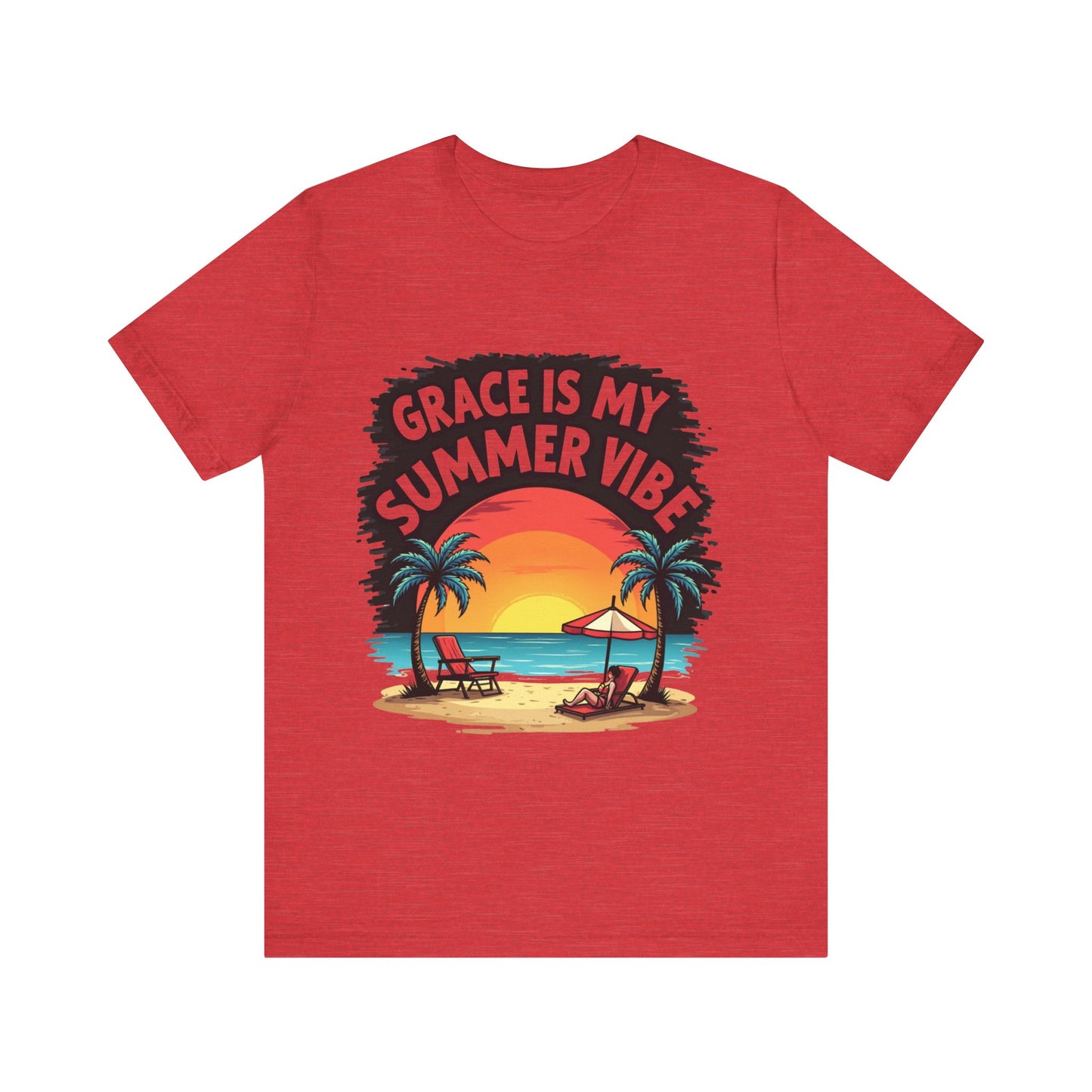 Grace is My Summer Vibe TShirt - Klippette Joy