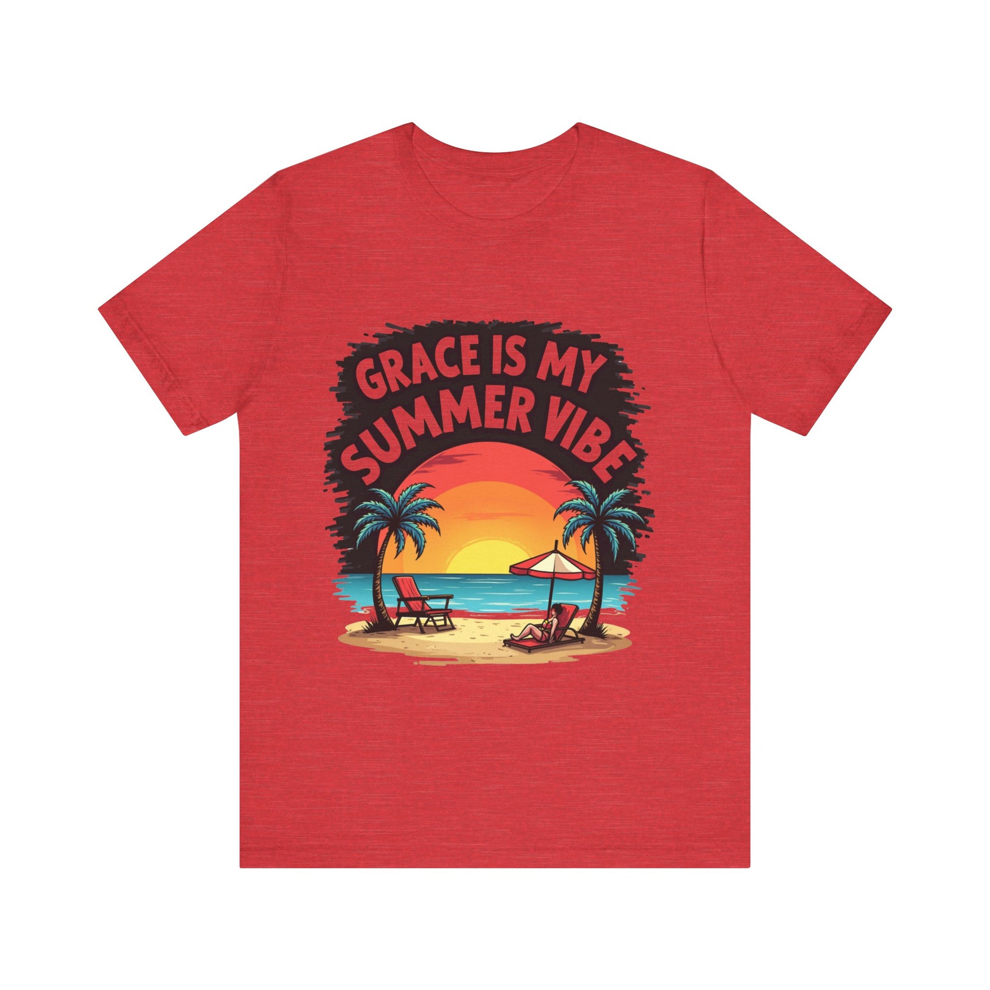 Grace is My Summer Vibe TShirt - Klippette Joy